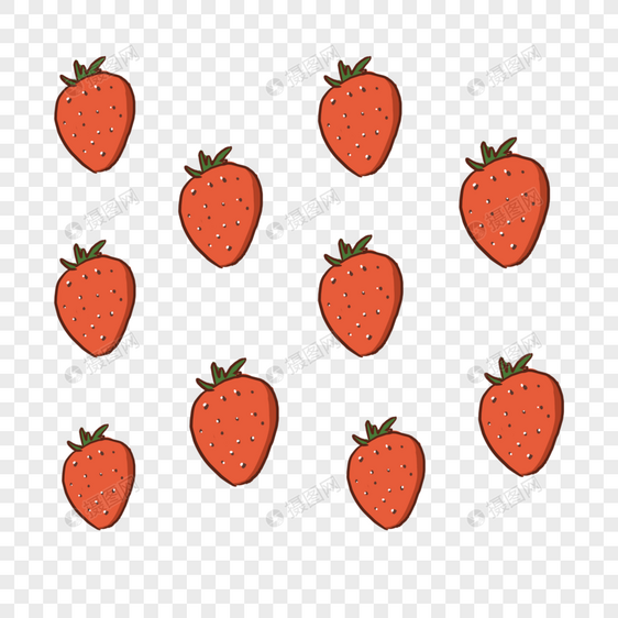 草莓水果壁纸图片