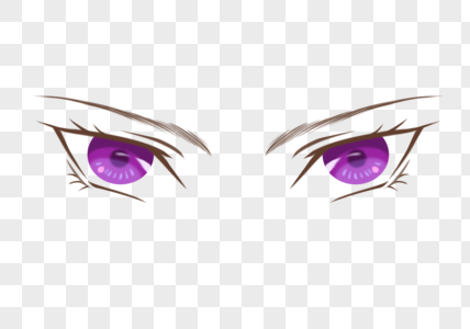 动漫紫眼睛2图片