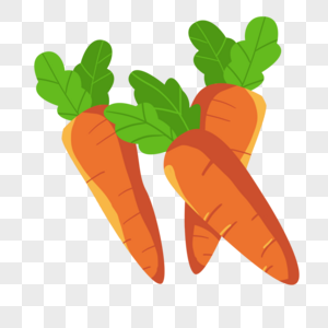 芒种丰收的胡萝卜高清图片