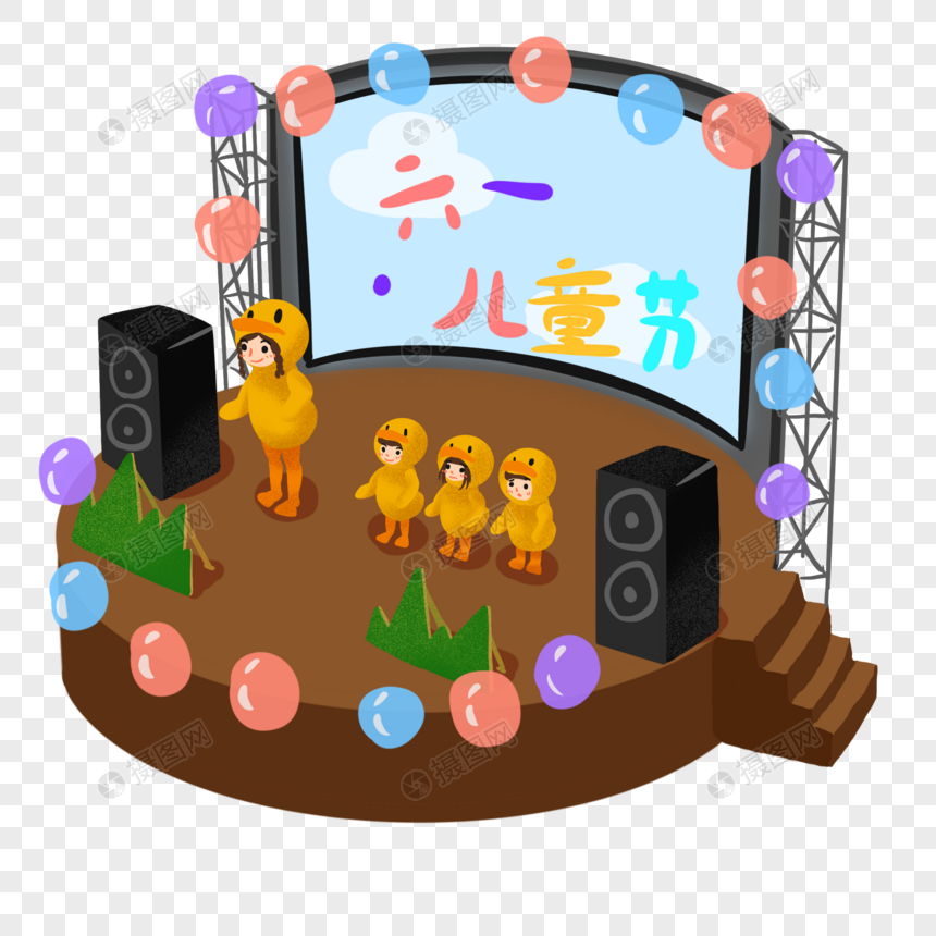 儿童节舞台表演