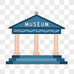 世界博物馆日图标元素图片