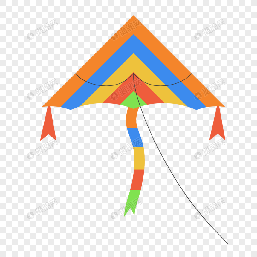 三角形风筝