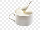 美味的酸奶图片