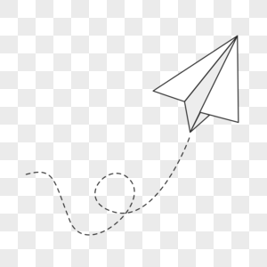 纸飞机纸飞机免抠高清图片