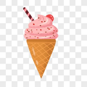 冰淇淋两支奶油冰棒高清图片