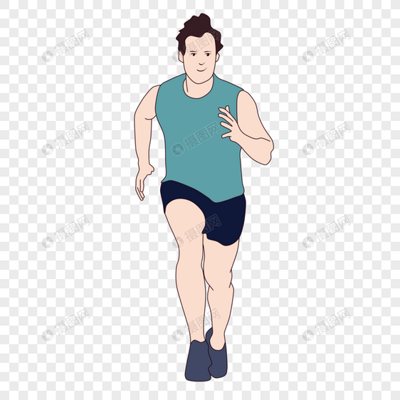 跑步运动员图片