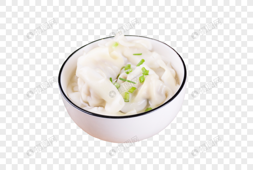一碗饺子图片