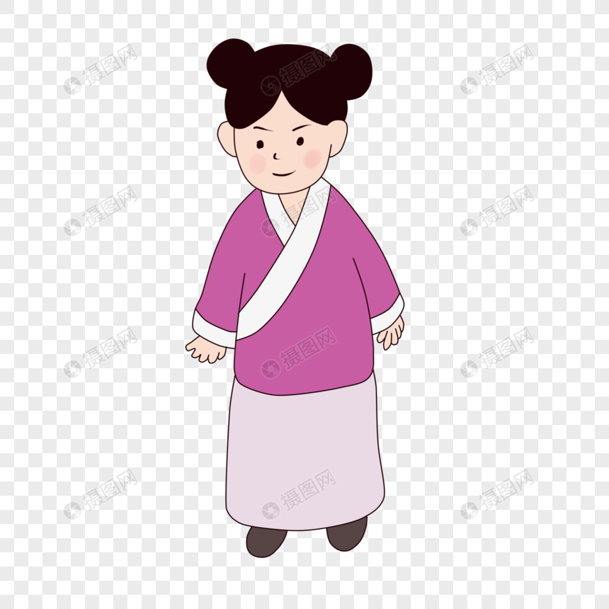 古代可爱卡通人物