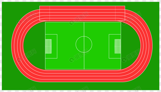 足球场操场跑道运动会图片