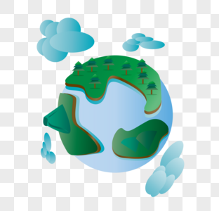 世界环境日地球元素图片