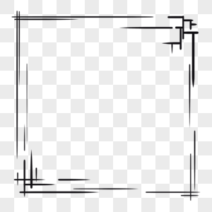 线条简约时尚边框高清图片