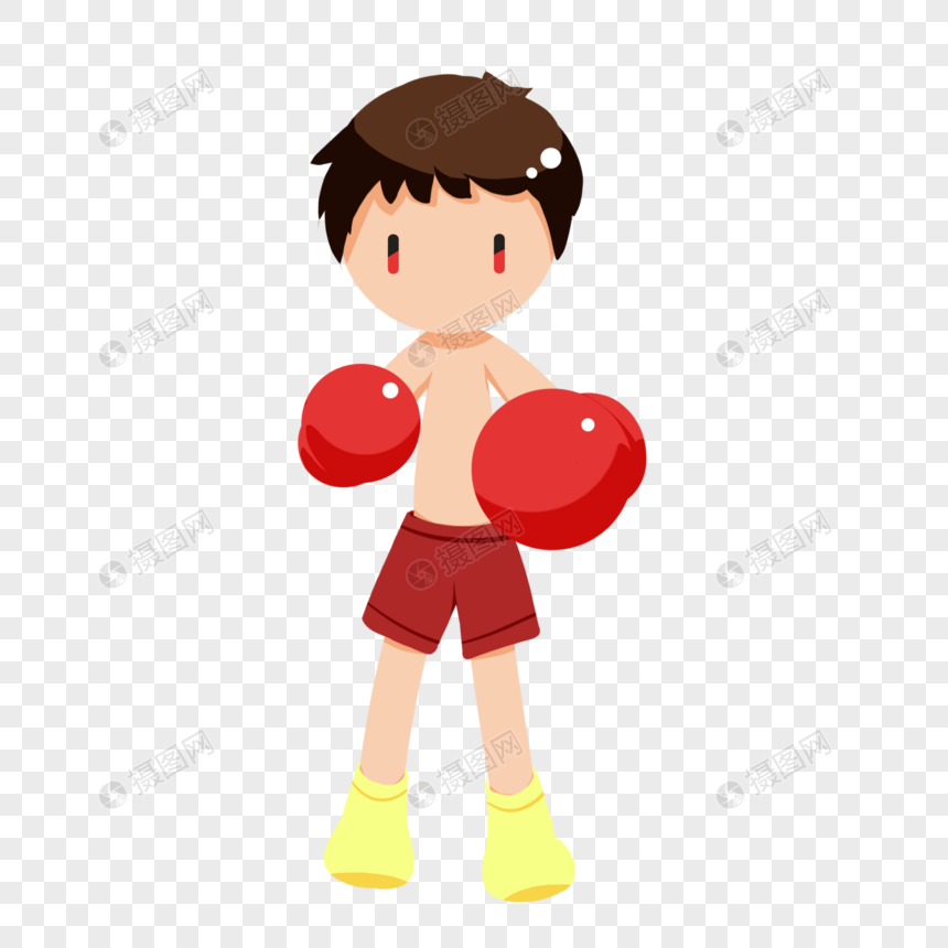 拳击男孩