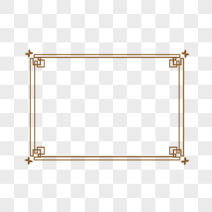 卡通手绘中国风边框图片