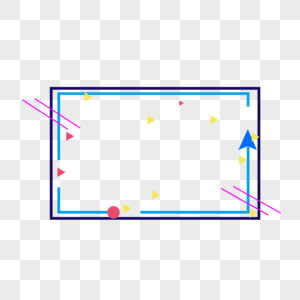 促销边框免抠内容框高清图片