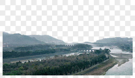 都江堰风光图片