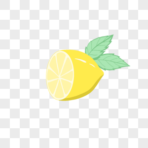 柠檬薄荷卡通图图片
