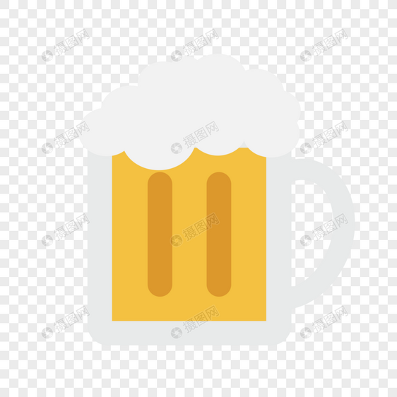 啤酒免抠矢量素材图片