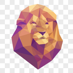 晶状狮子头像图片