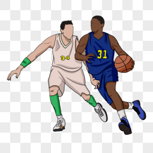 NBA篮球矢量图高清图片素材