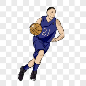 NBA篮球打篮球高清图片素材
