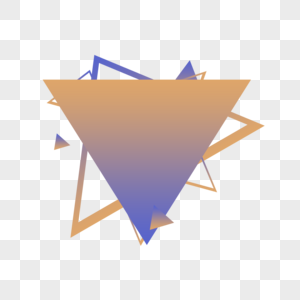 三角形标题框图片