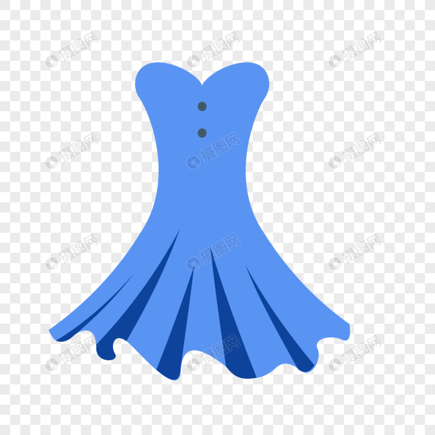 裙子图标免抠矢量插画素材