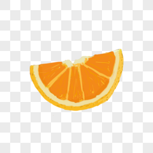 一块橙子图片