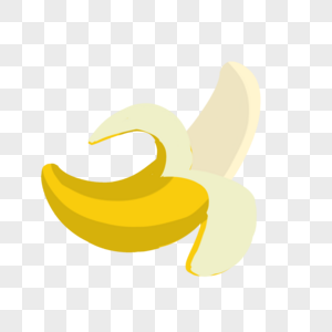 撕开的香蕉图片