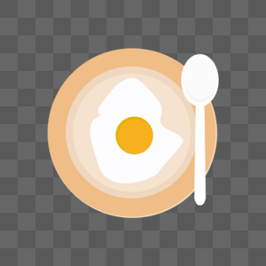 盘子中的熟鸡蛋图片
