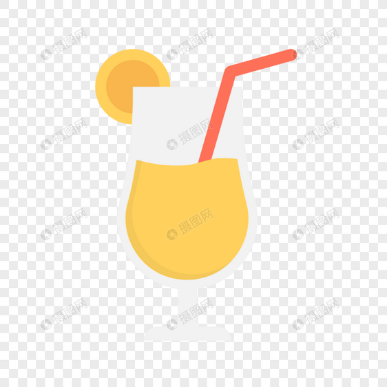 饮料果汁图标免抠矢量插画素材图片