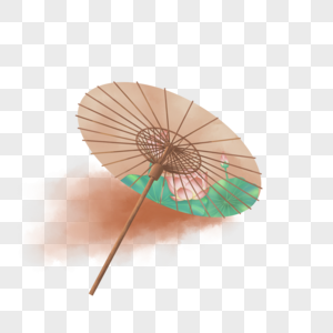 夏日雨伞古风雨伞油纸伞高清图片