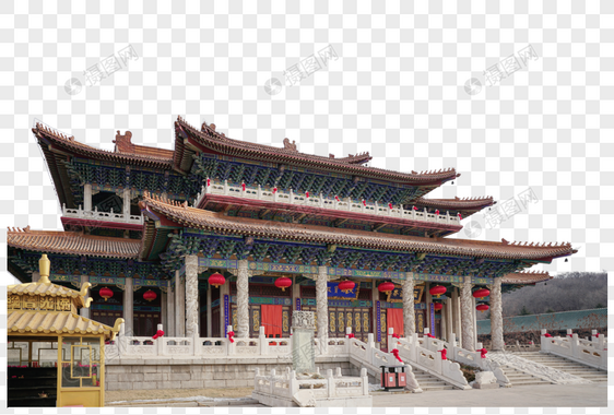 鞍山玉佛苑玉佛寺古建筑群图片