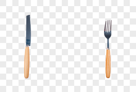 刀叉餐具图片