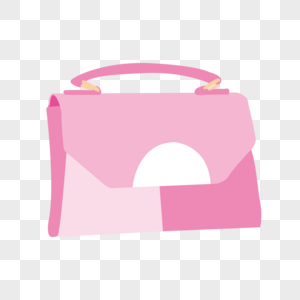 职业粉色手提包图片