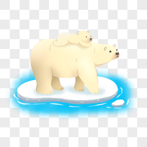 世界海洋日保护北极熊图片