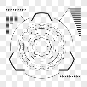 创意卡通科技插图图片