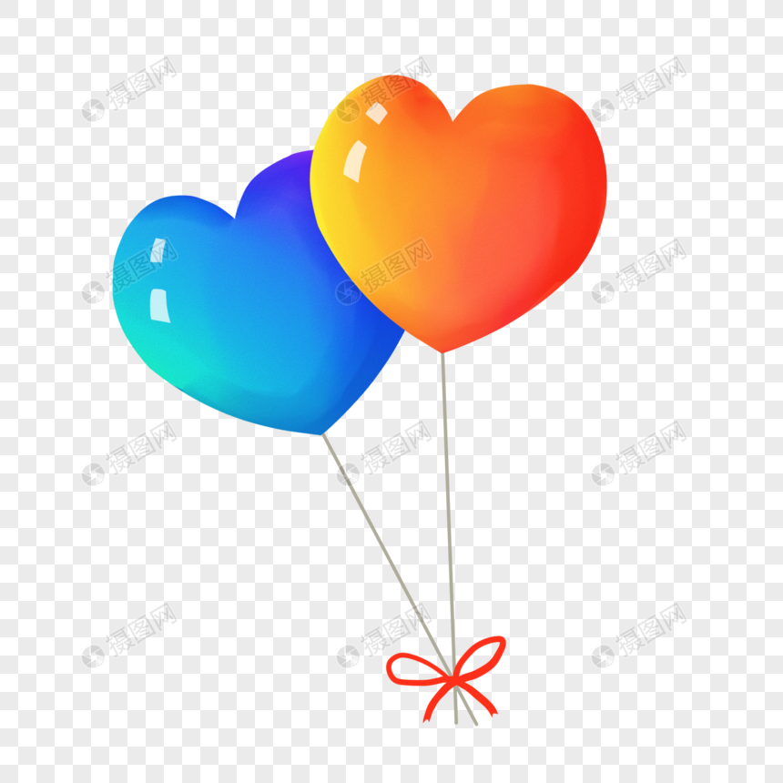 情人节气球图片
