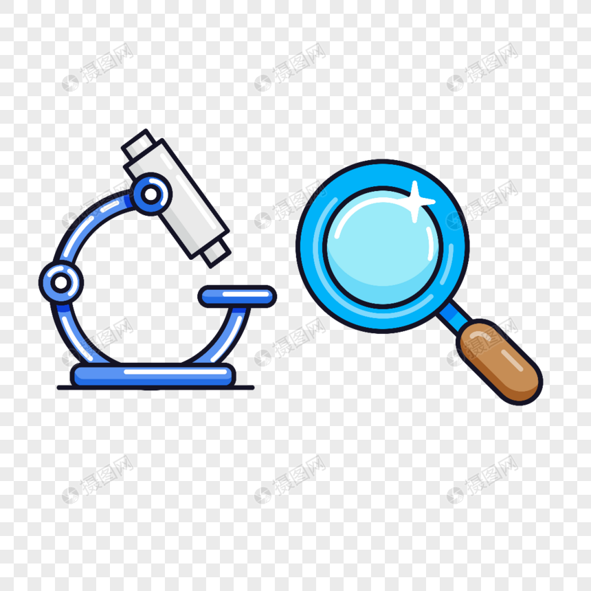 实验工具图标免抠矢量插画素材