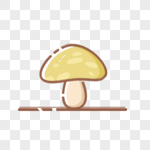 蘑菇小元素图片