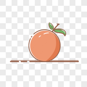 橙子小元素图片