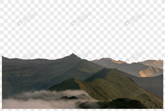 达瓦更扎群山云海图片