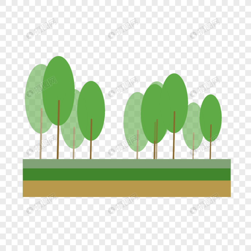 绿色植物树木图片