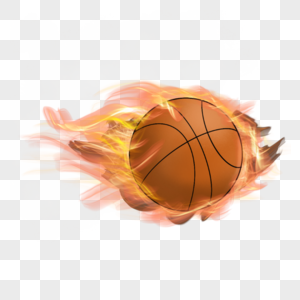 篮球火火焰蓝球高清图片
