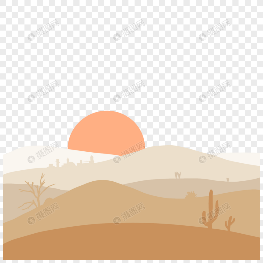 沙漠场景图片