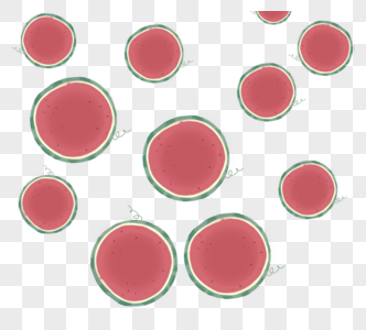 西瓜水果底纹图片