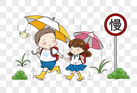 夏天的雨图片