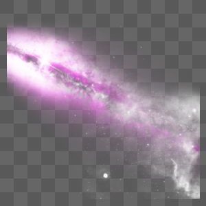 紫色流星光效高清图片