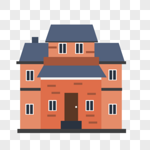 橙色房子橙色房子高清图片