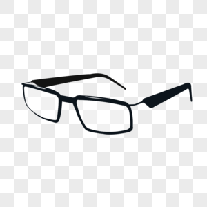 爱眼日眼镜防止近视黑边高清图片