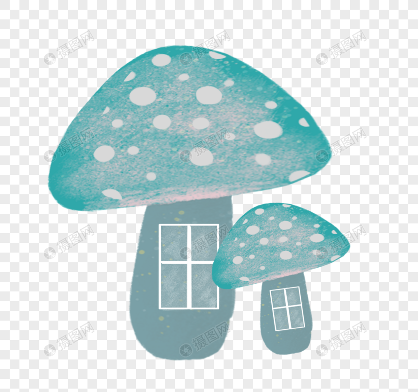 蘑菇房图片